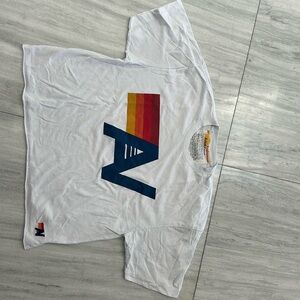 aviator nation white boyfriend tee perfect condition